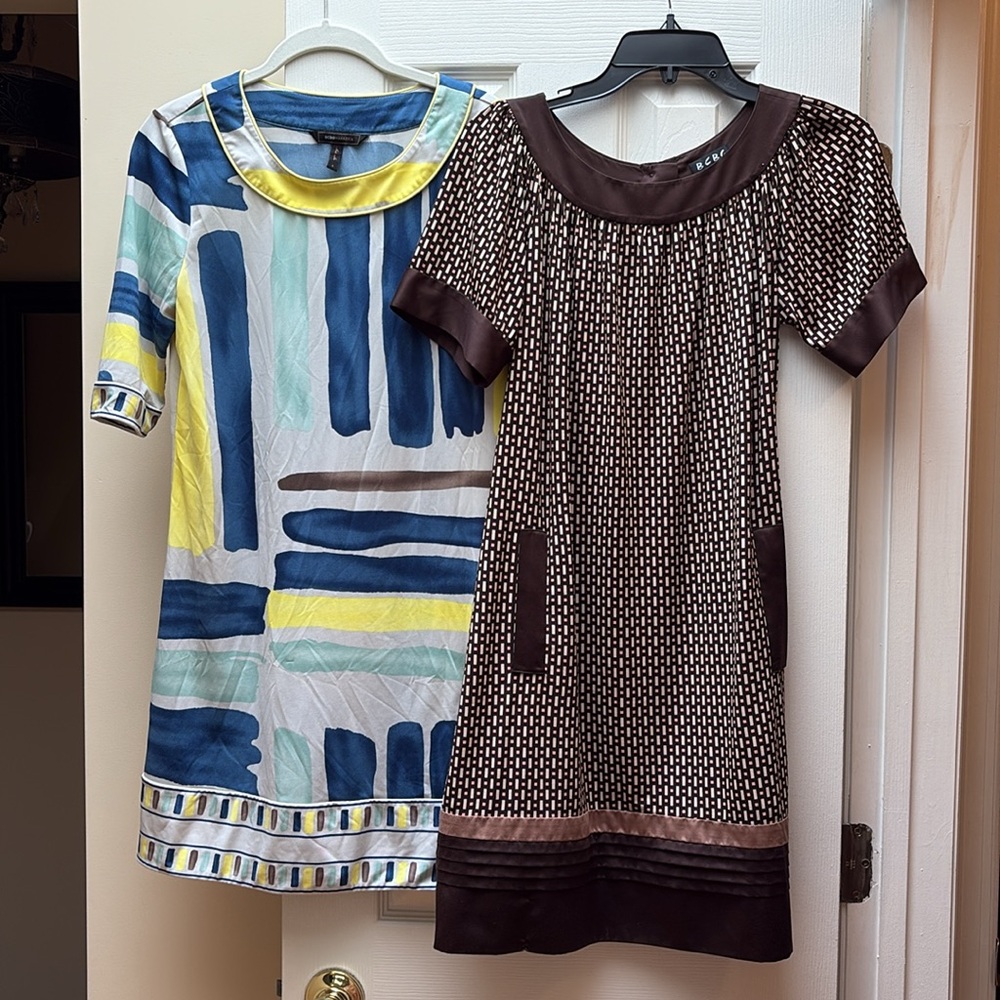 BCBGMaxAzria Vintage Dresses Bundle Small and Size 2 Good Vintage condition